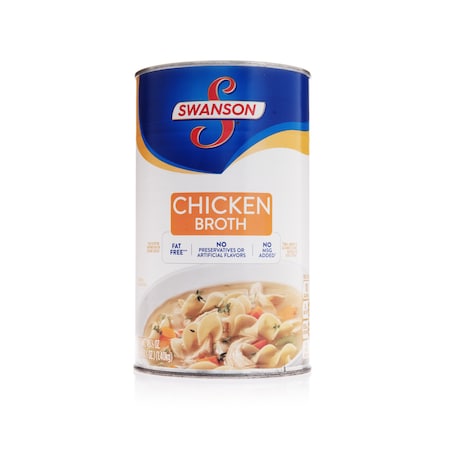 Swanson Swanson Chicken Broth Soup 49.5 oz. Can, PK12 000009772